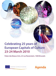 Celebración del 25º aniversario de las capitales culturales europeas