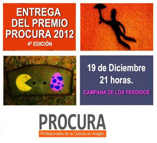 El día 19 de Diciembre se entrega el Premio PROCURA 2012
